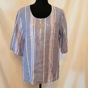 Ellen Tracy Linen tunic
